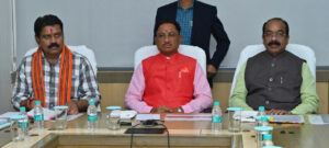 Chhattisgarh Chief Minister with Deputy CM Duo