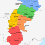 Map of Chhattisgarh