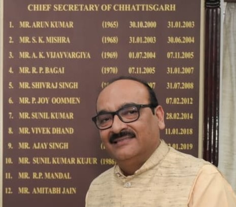 Chhattisgarh Chief Secretary Vikas Sheel