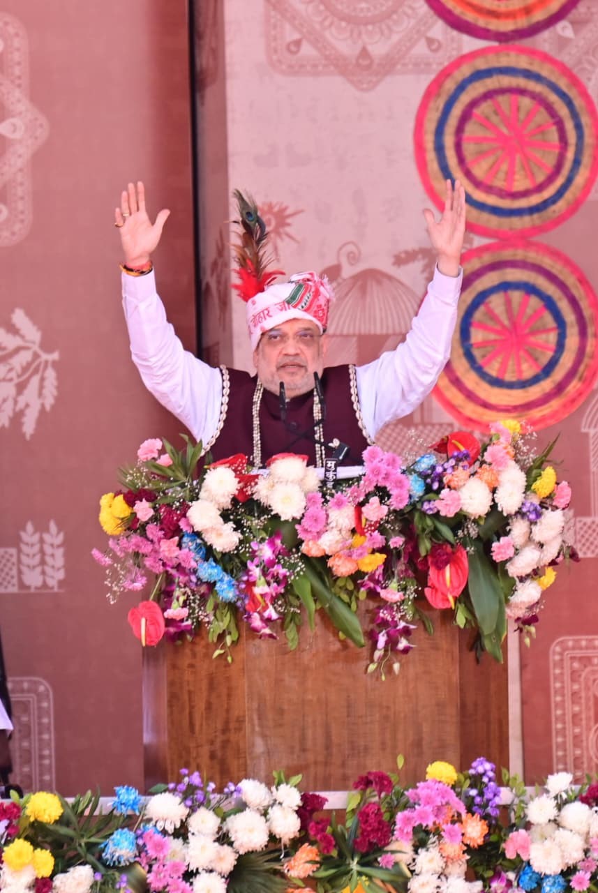 Amit Shah in Bastar Pandum 2026