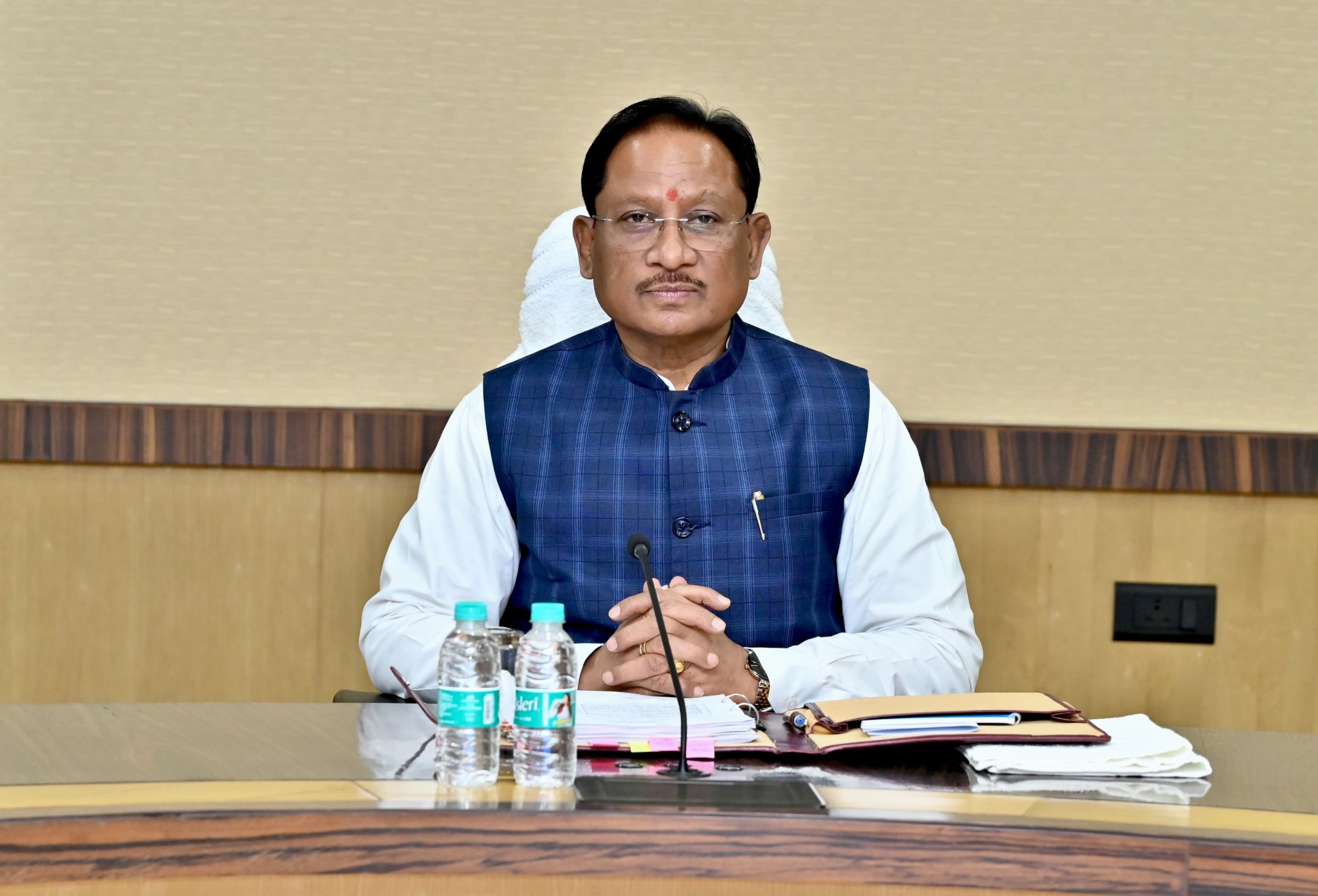 Chhattisgarh Chief Minister Vishnu Dev Sai