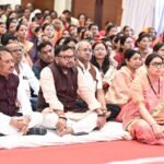 Chief Minister Vishnu Deo Sai with Smriti Irani